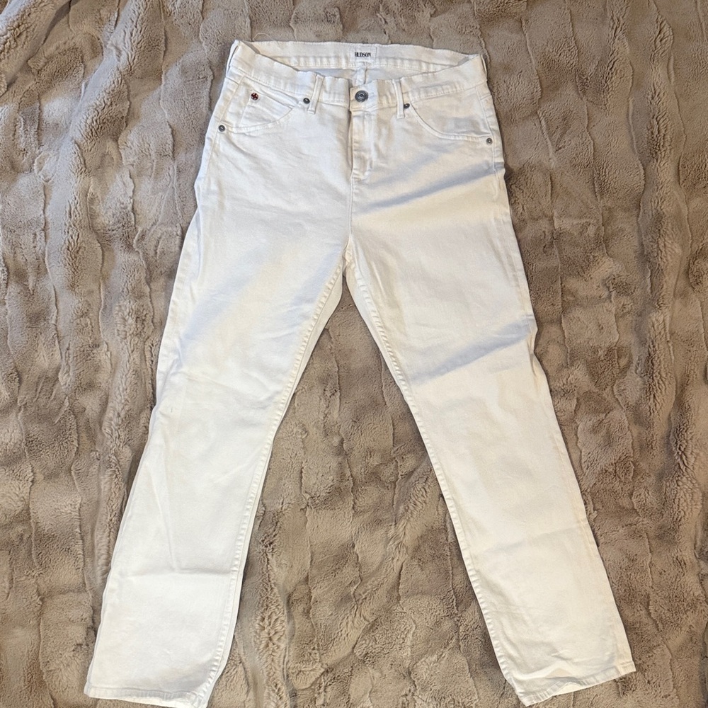 Hudson Jeans Slim Fit in Cream